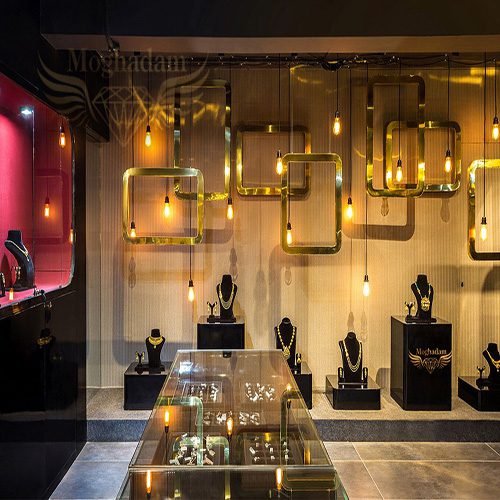 طراحی بین المللی دکور طلافروشی