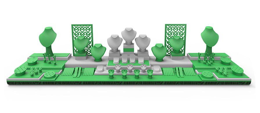 جلوگیری از شلوغی بیش از حد ویترین