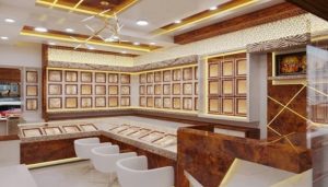 طراحی دکوراسیون طلافروشی برای فروش بیشتر