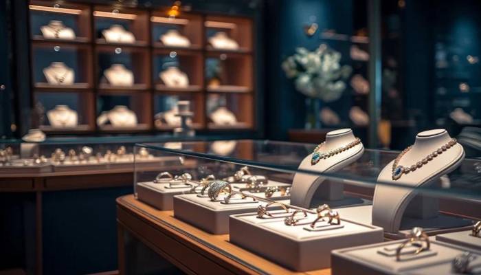 چگونگی طراحی و اجرای ویترین طلافروشی