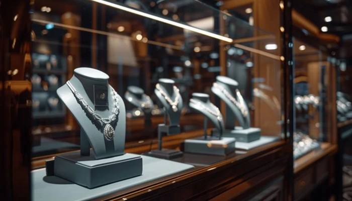 ویترین طلافروشی لوکس چگونه باید باشد ؟