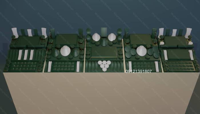 تفاوت سبک دکور مدرن و کلاسیک برای طلافروشی