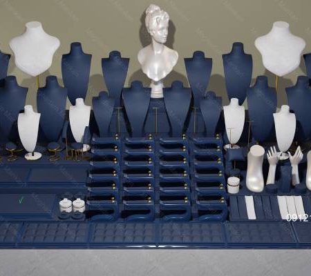 تولید انواع ویترین طلافروشی