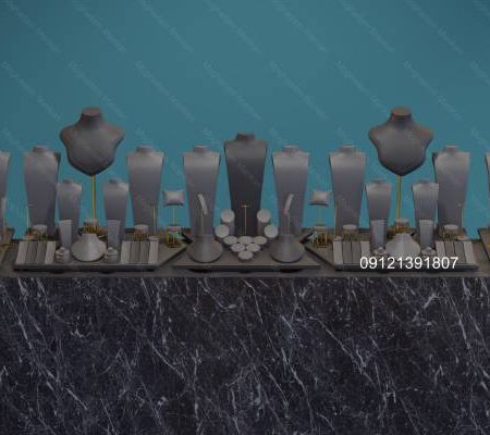 تولید مانکن طلا فروشی