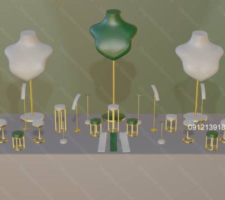 ساخت مانکن و تندیس طلا و جواهر