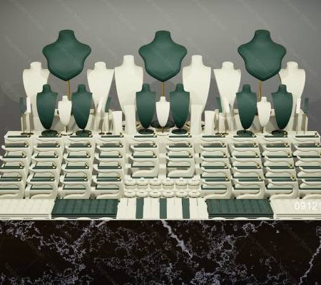 ساخت ویترین و دکور طلا