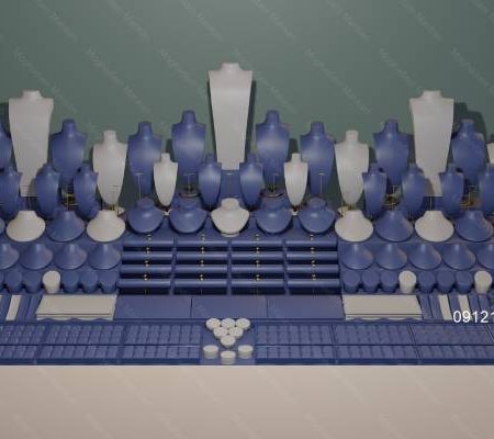 طراحی دکور و ویترین طلا