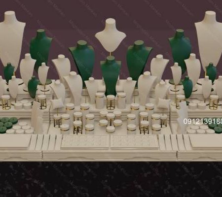 طراحی دکوراسیون طلا و جواهر