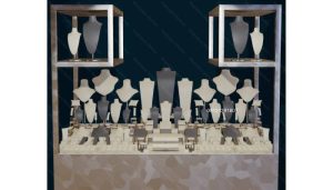 طراحی مانکن طلا و جواهر