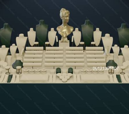 مانکن طلا فروشی لوکس