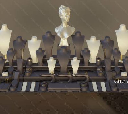 مانکن طلا و جواهر