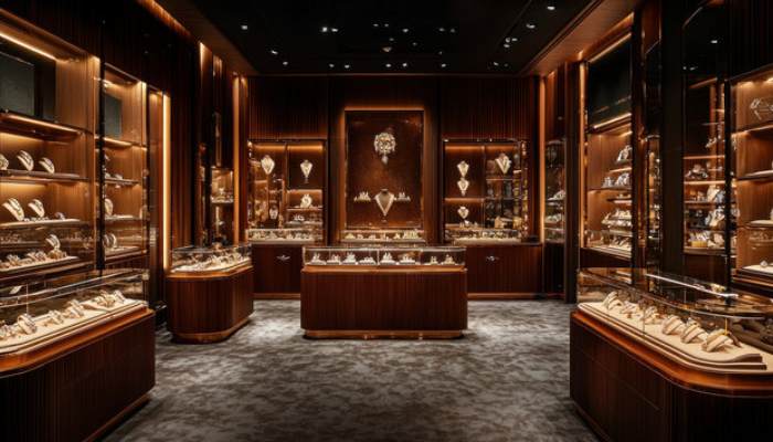 تأثیر استفاده از چوب تیره و روشن در دکوراسیون طلا