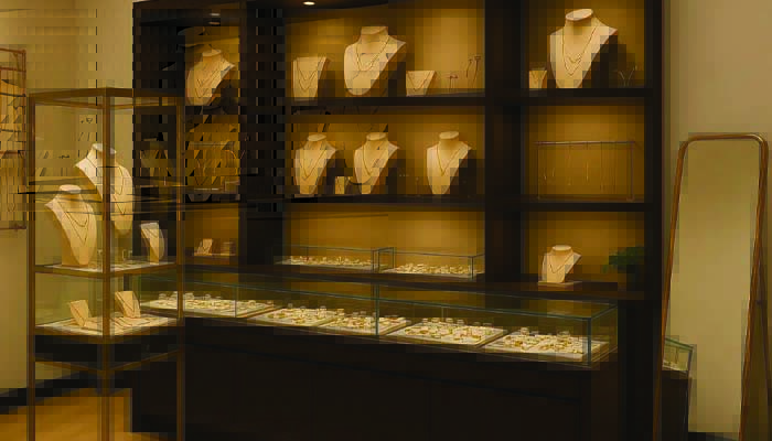 ویترین های زاویه‌دار برای فضاهای باریک و کشیده