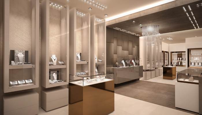 دکور طلافروشی برای برندهای نوپا