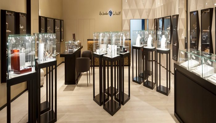 طراحی طلافروشی سنتی با المان‌های مدرن