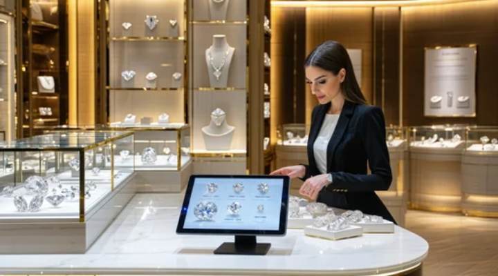 اجرای دکوراسیون طلافروشی