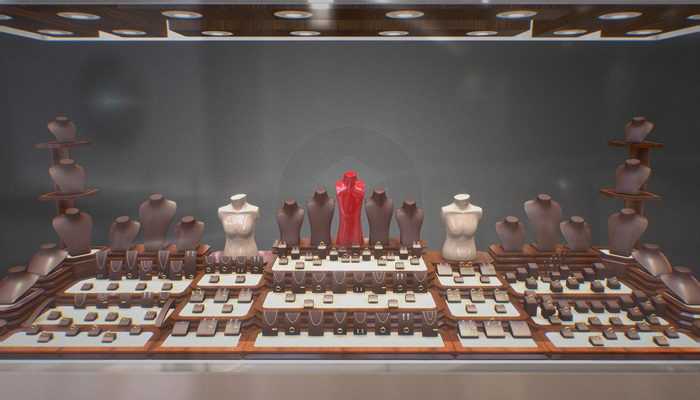 10 مدل مانکن طلافروشی موزه جواهرات