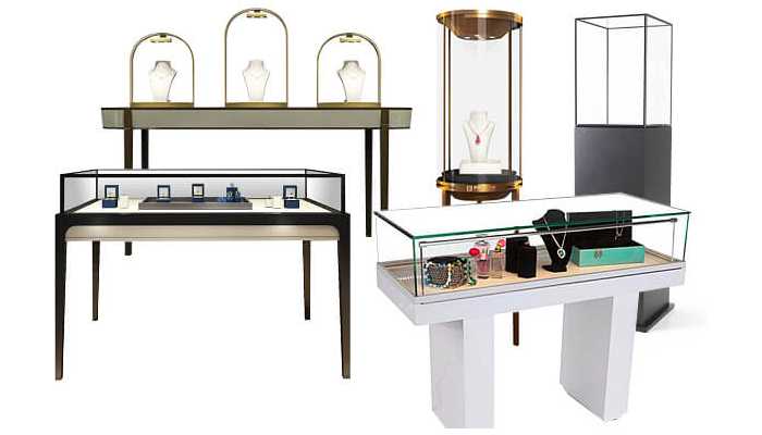 هزینه تجهیزات دکور طلافروشی