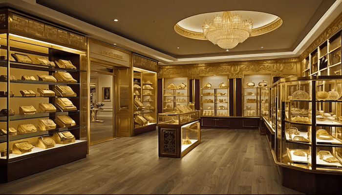 افزایش فروش طلا با چیدمان درست دکور