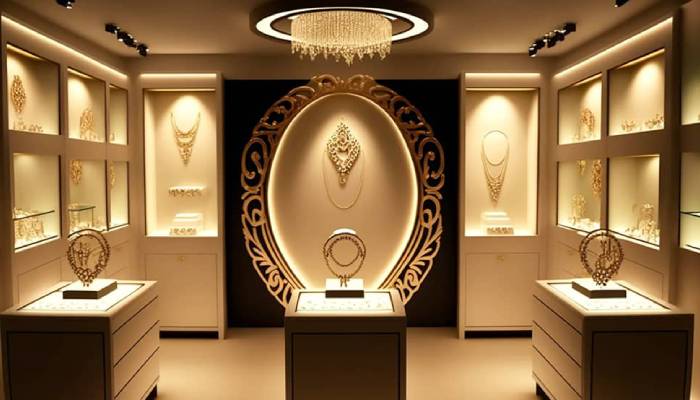 بهترین متریال ها برای ساخت دکور طلافروشی