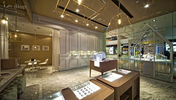 دکوراسیون طلافروشی مدرن