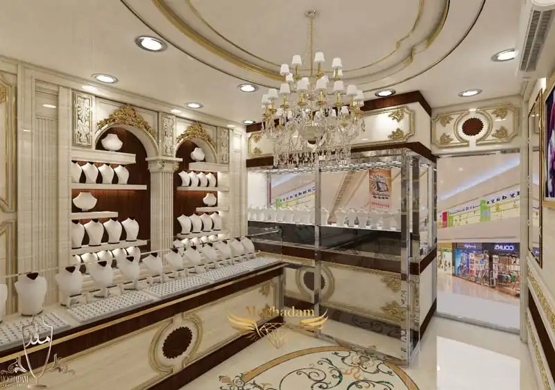 استفاده از رنگ‌های خنثی برای نمایش جواهرات