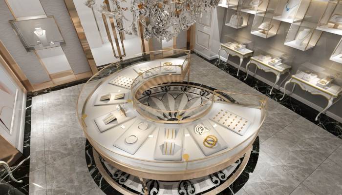 طراحی داخلی طلا فروشی