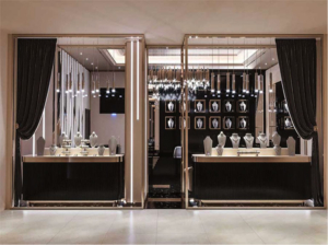 طراحی ویترین طلافروشی در فضای کوچک