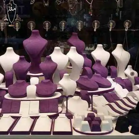 انواع مانکن طلا و جواهر