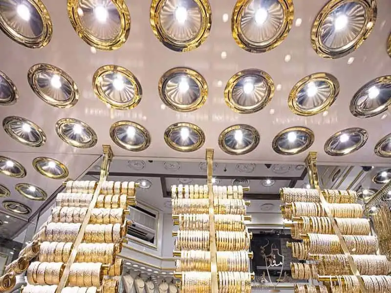 ساخت ویترین طلا فروشی