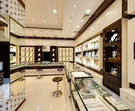 درب ورودی گالری طلا فروشی