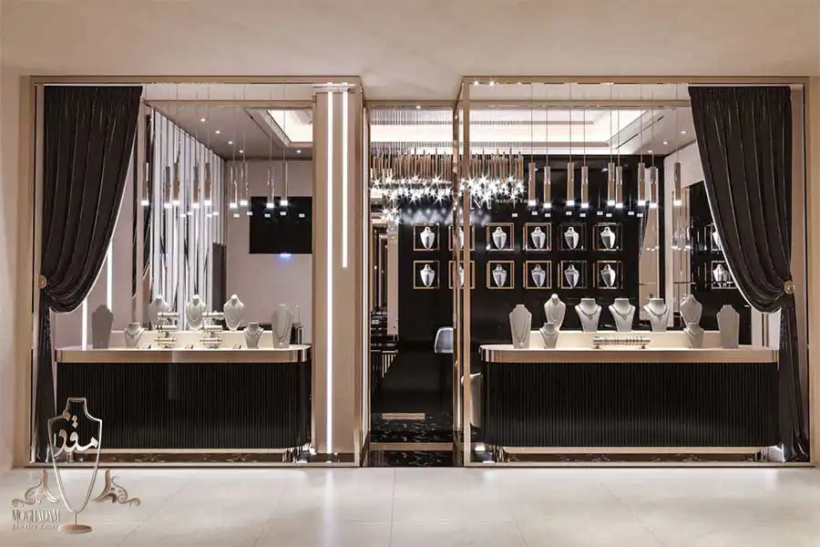 درخواست طراحی آنلاین دکور طلا فروشی