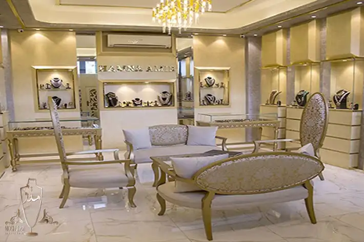 هزینه اجرای طراحی آنلاین دکوراسیون گالری طلا فروشی چقدر است ؟ هزینه اجرای طراحی آنلاین دکوراسیون گالری طلا فروشی چقدر است ؟