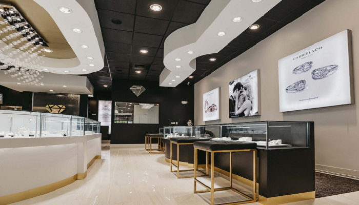 دکوراسیون مینیمال برای طلافروشی