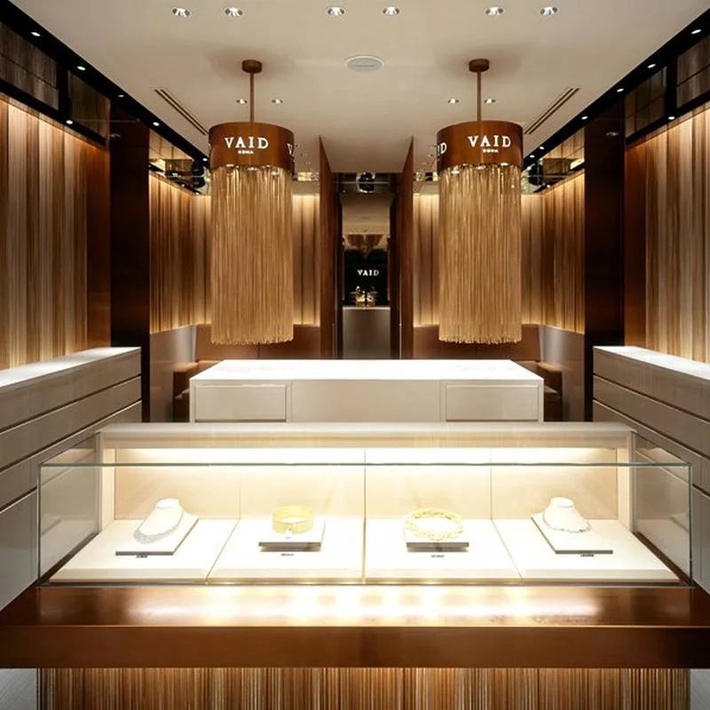 کاربرد باکس شیشه ای برای طلافروشی