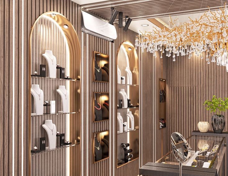 نکات مهم انتخاب آینه دکوراتیو برای طلافروشی