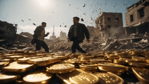 تأثیر جنگ بر قیمت طلا