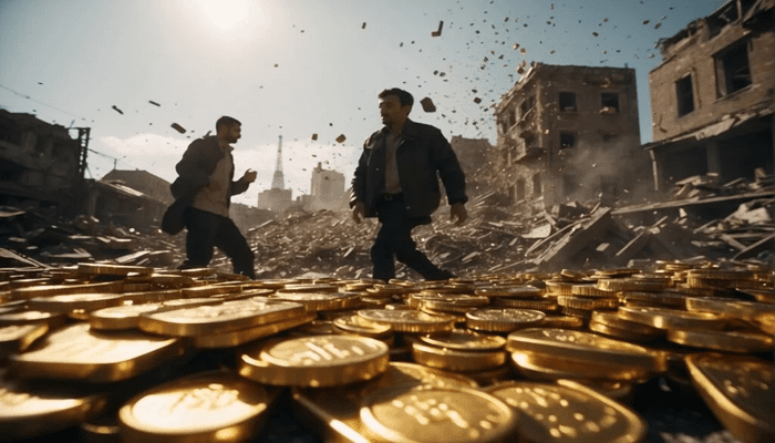 تأثیر جنگ بر قیمت طلا