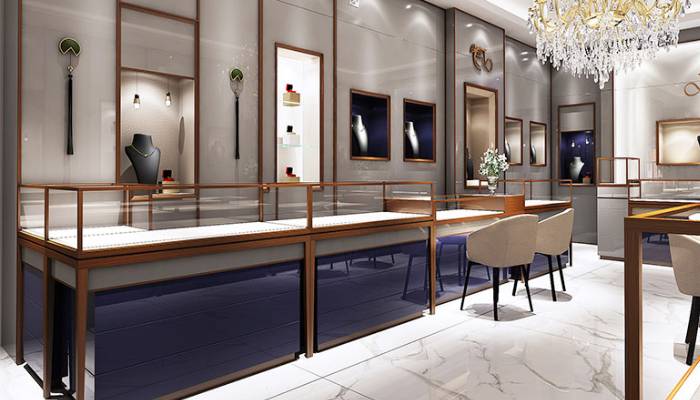 هنر جلب نظر مشتری با طراحی ویترین طلا