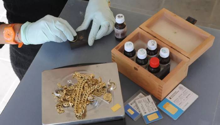 روش تشخیص عیار طلا