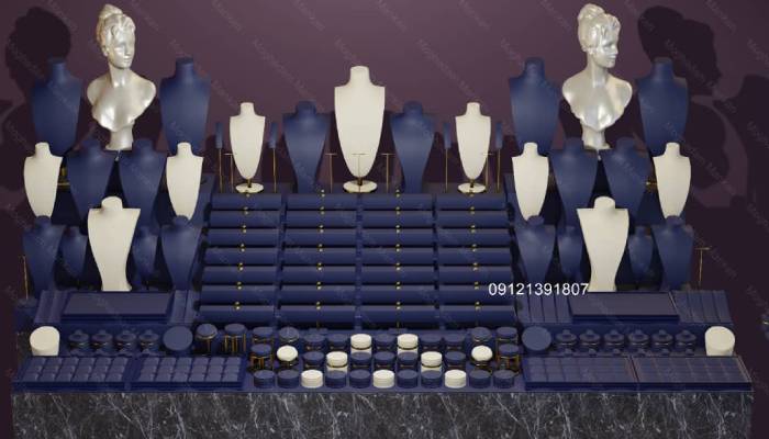 تفاوت سبک دکور مدرن و کلاسیک برای طلافروشی