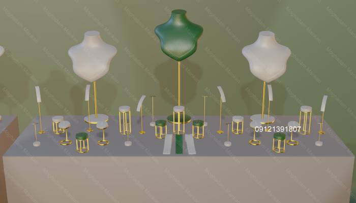 بهترین مدل مانکن طلا برای ویترین سبک