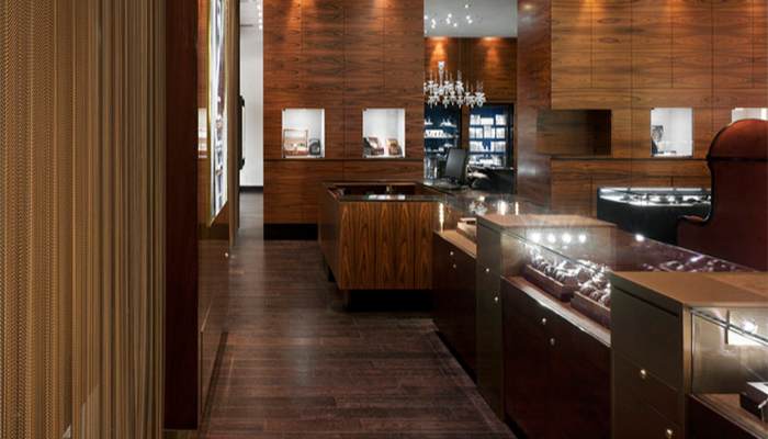 تأثیر استفاده از چوب تیره و روشن در دکوراسیون طلا