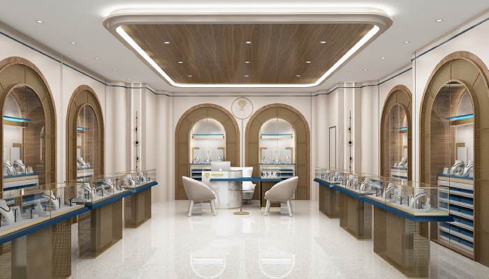 تفاوت دکور طلافروشی در مناطق لوکس و پر رفت‌و‌آمد