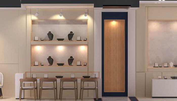 دکور طلافروشی برای بازارهای شهرستان