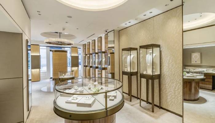 طراحی ویترین طلافروشی در تهران