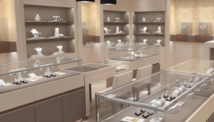 طراحی ویترین طلافروشی در تهران