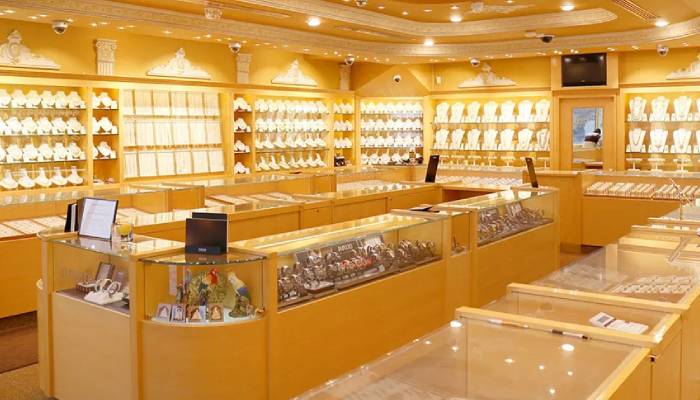 استند برای مغازه طلافروشی