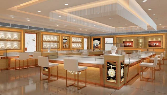 ایده طراحی داخلی جواهرفروشی