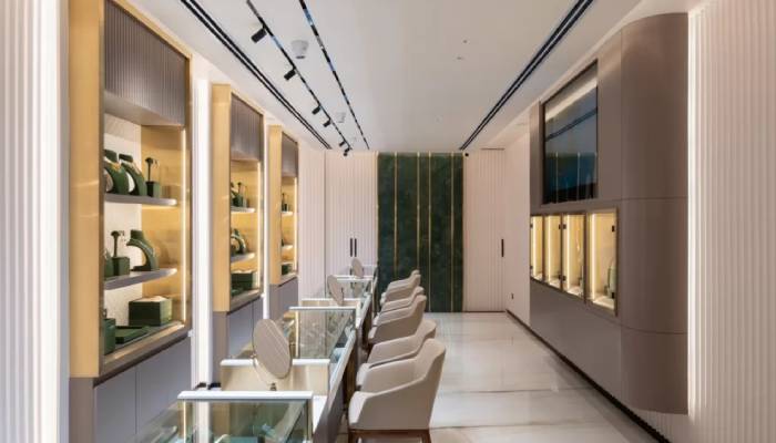 بهترین ترکیب رنگ برای دکور طلافروشی